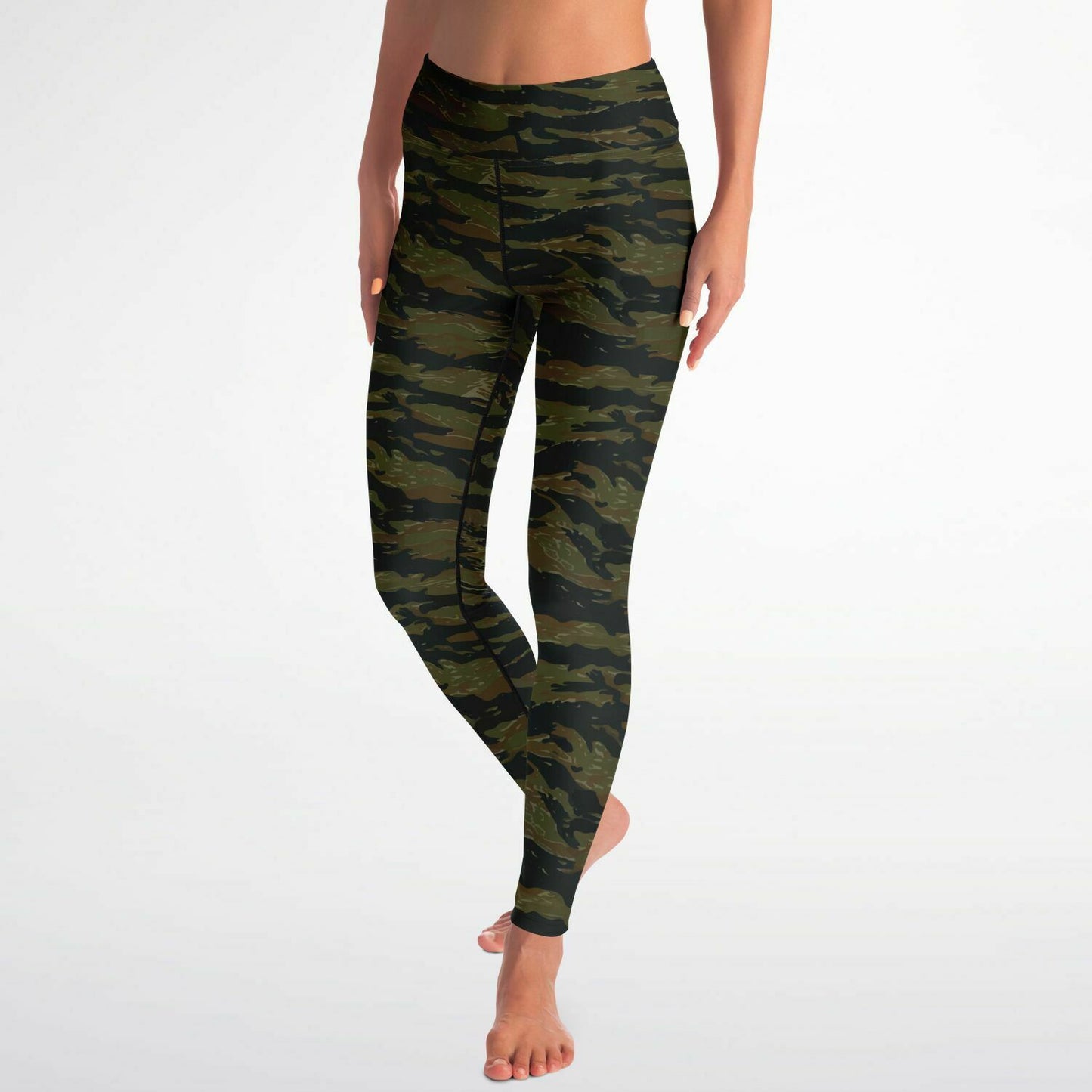 Sleek Camouflage Yoga Leggings