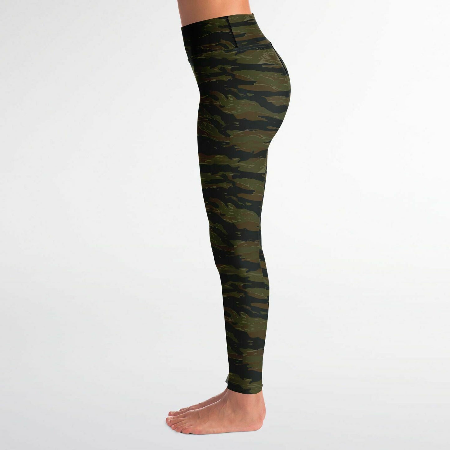 Sleek Camouflage Yoga Leggings