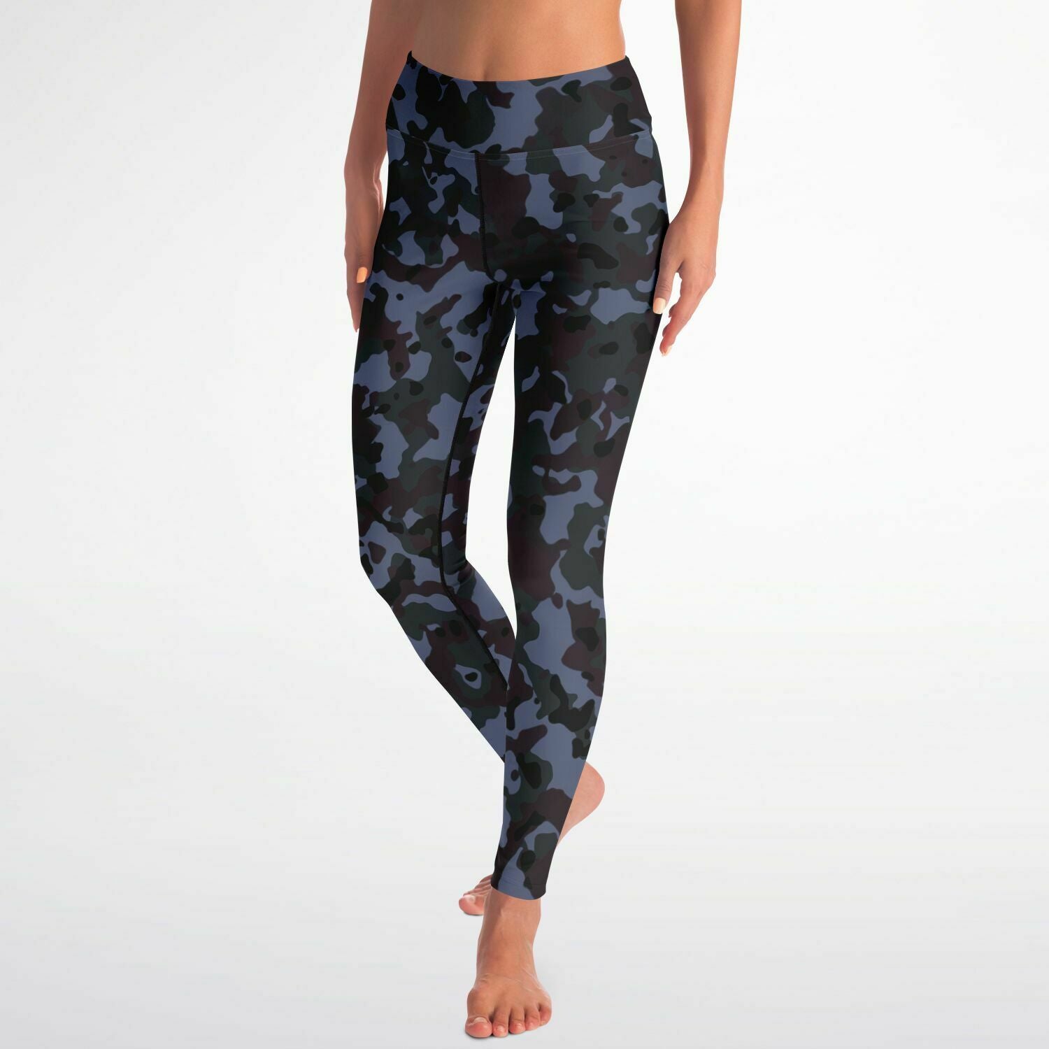 Blue camo lululemon leggings deals
