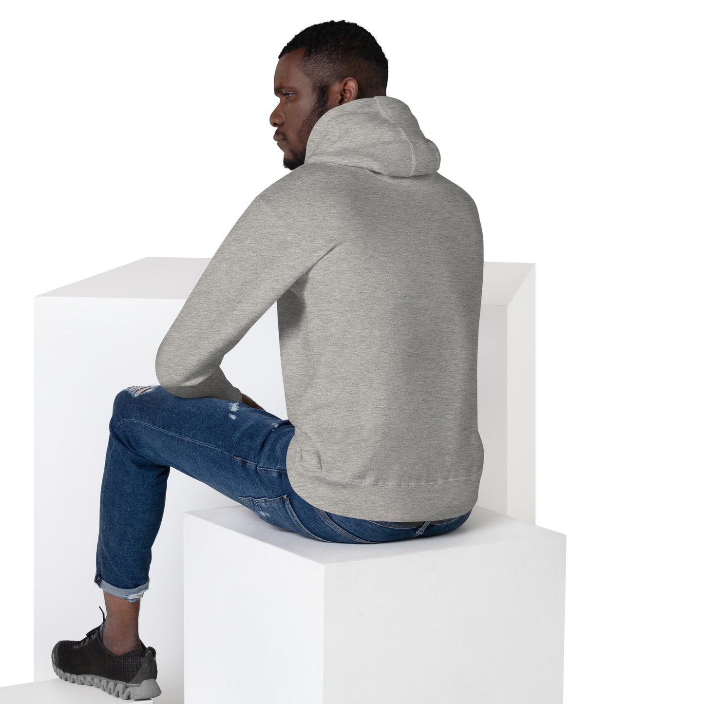 Dynem® Unisex Hoodie in Carbon Gray