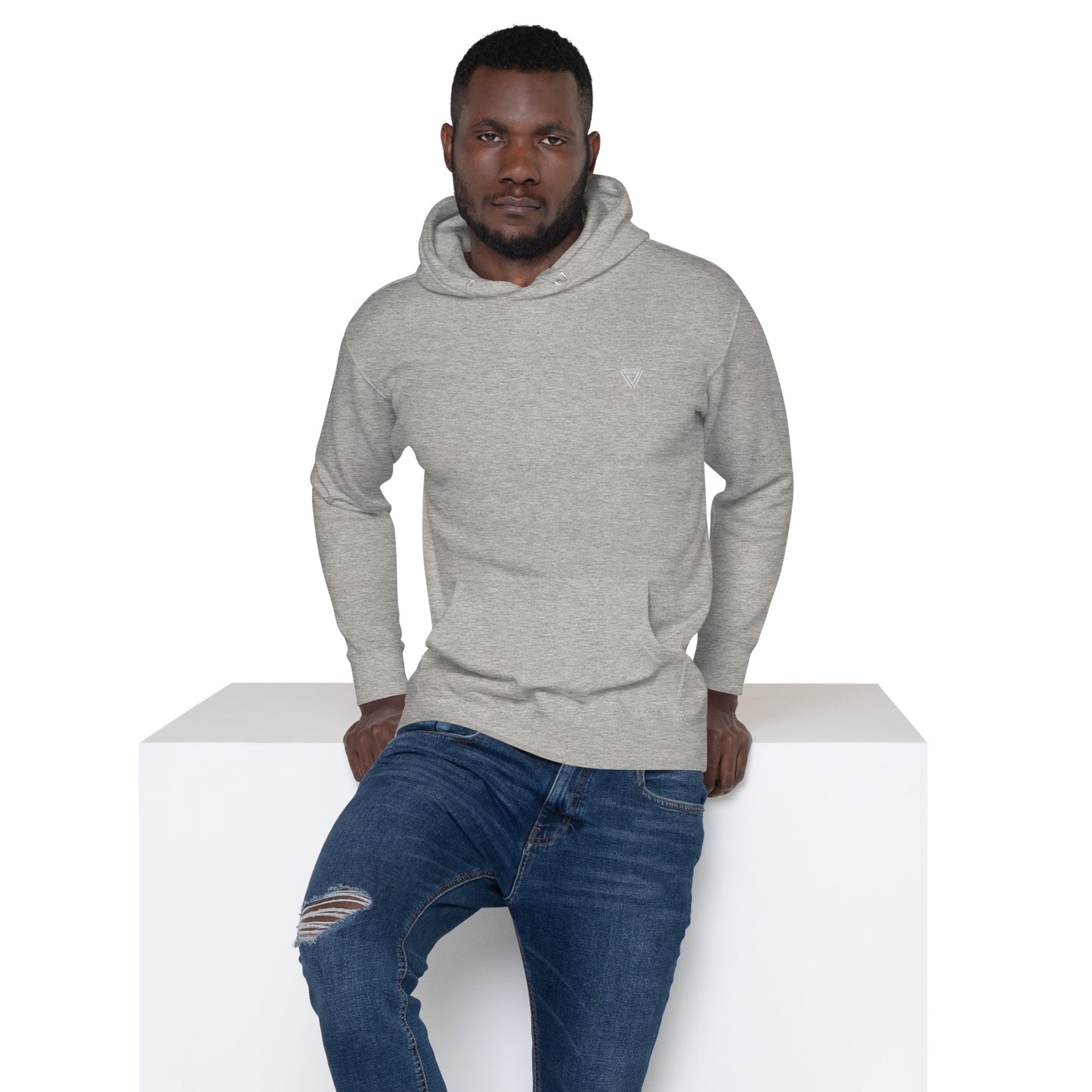 Dynem® Unisex Hoodie in Carbon Gray