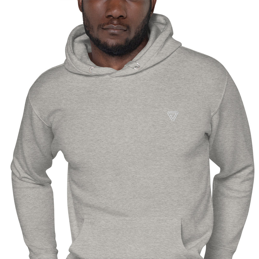 Dynem® Unisex Hoodie in Carbon Gray