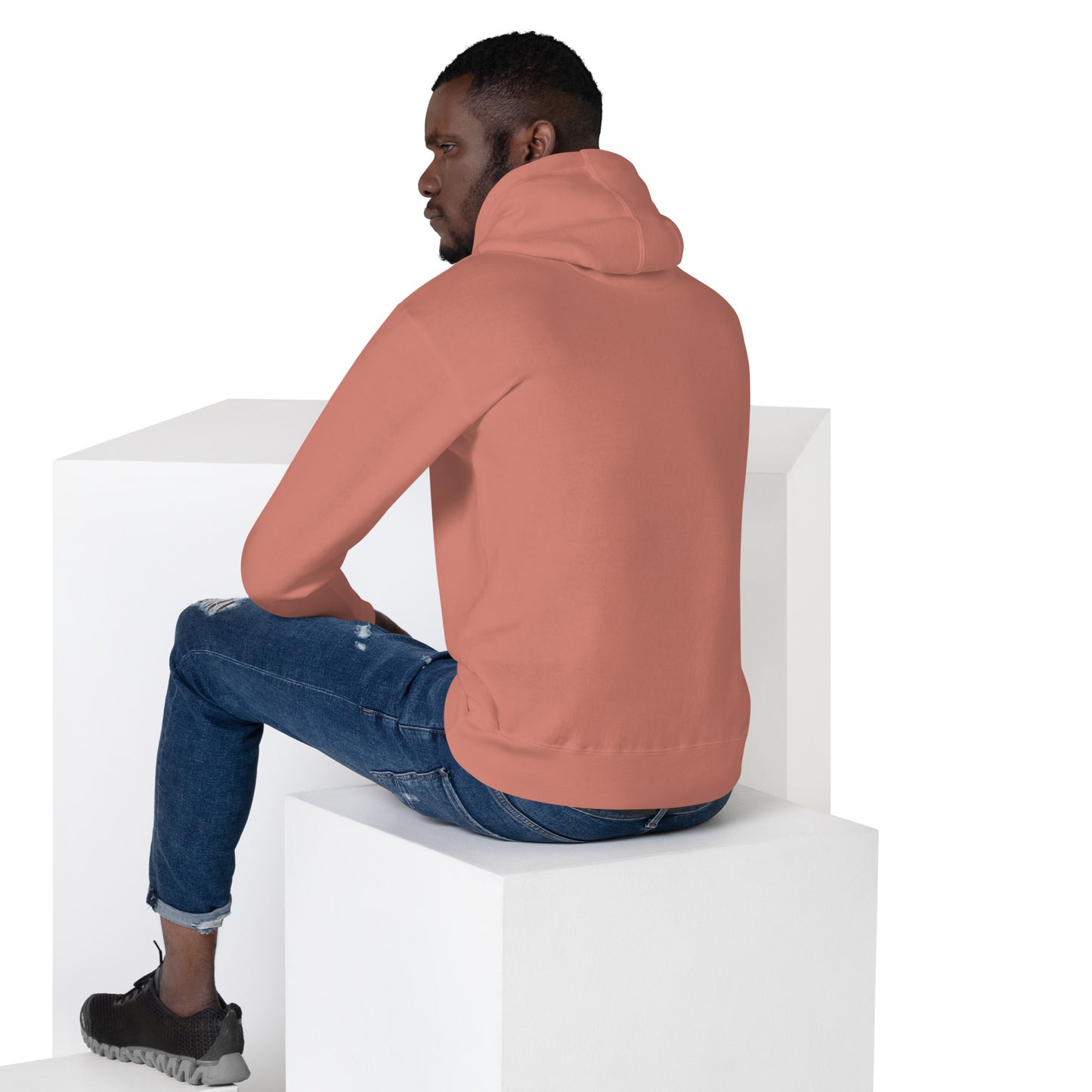 Dynem® Unisex Hoodie in Dusty Rose