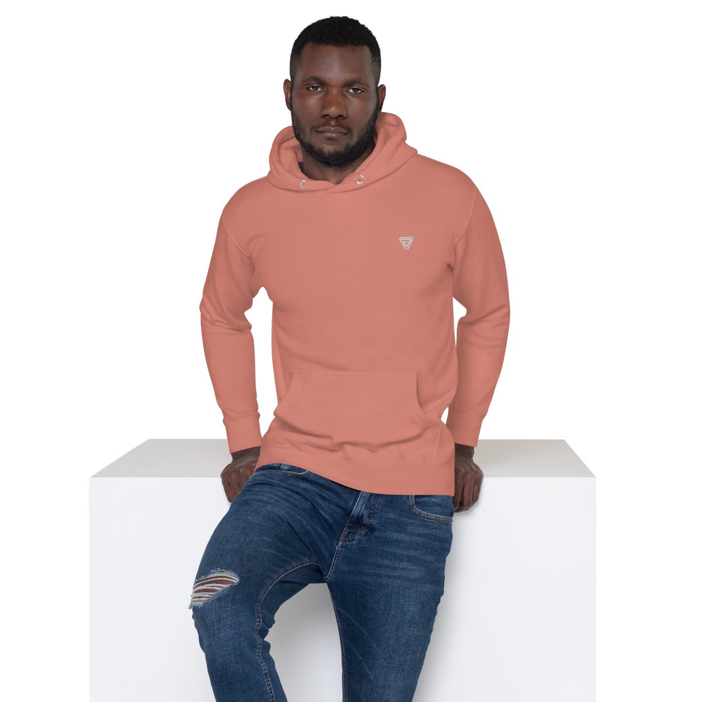 Dynem® Unisex Hoodie in Dusty Rose