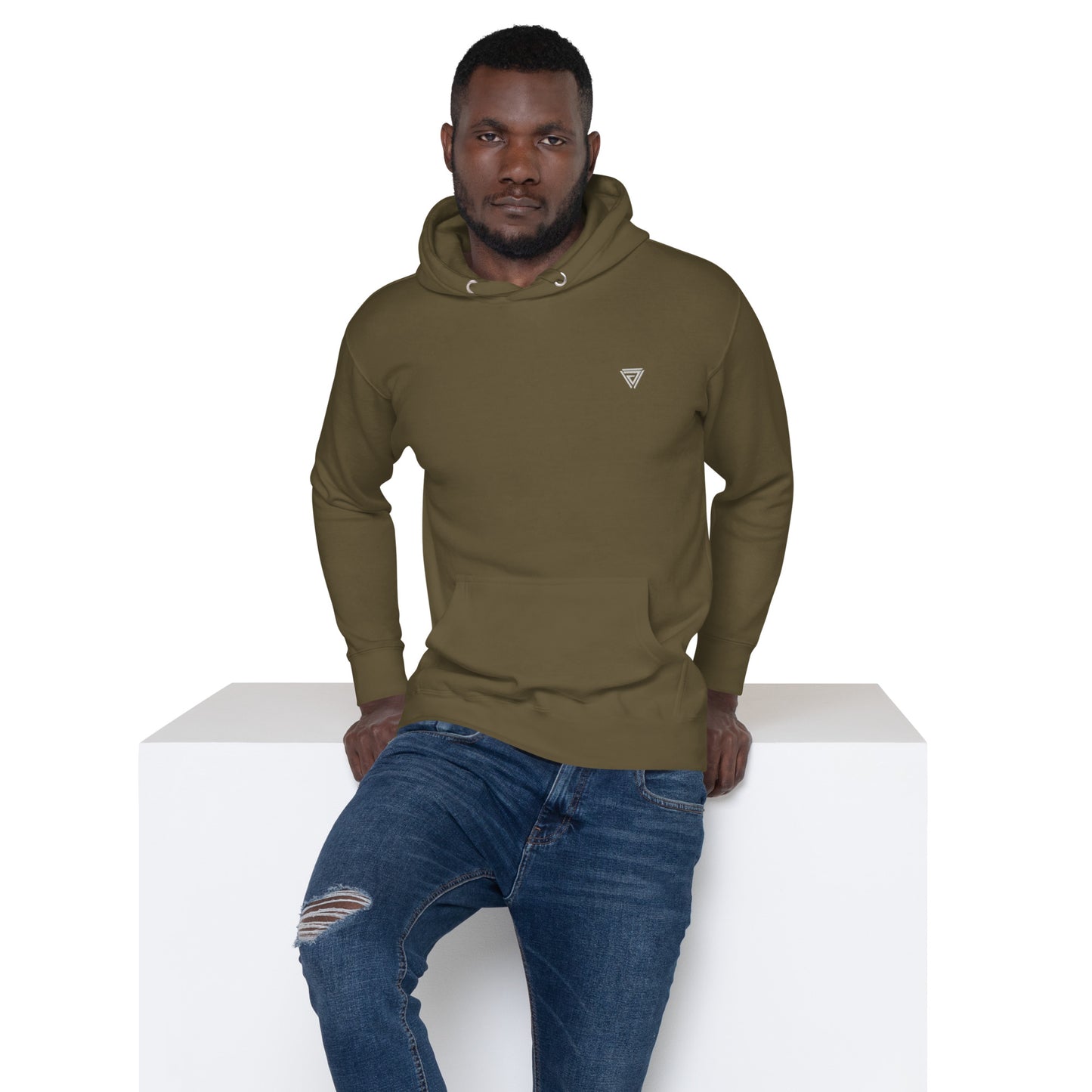 Dynem® Unisex Hoodie in Military Green