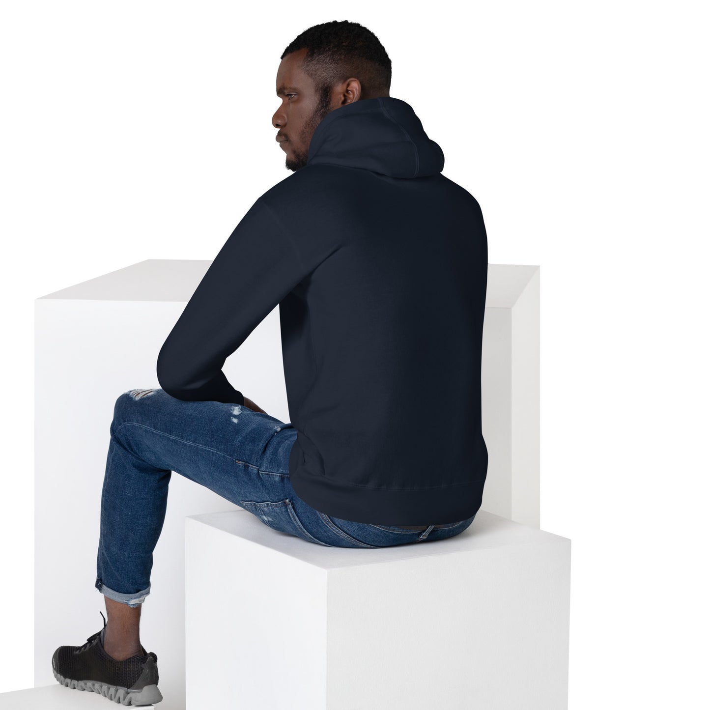 Dynem® Unisex Hoodie in Navy Blue