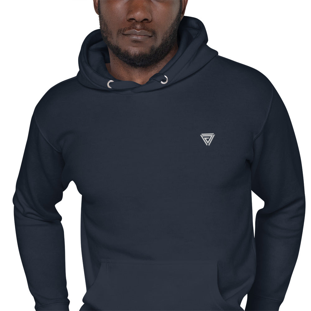 Dynem® Unisex Hoodie in Navy Blue