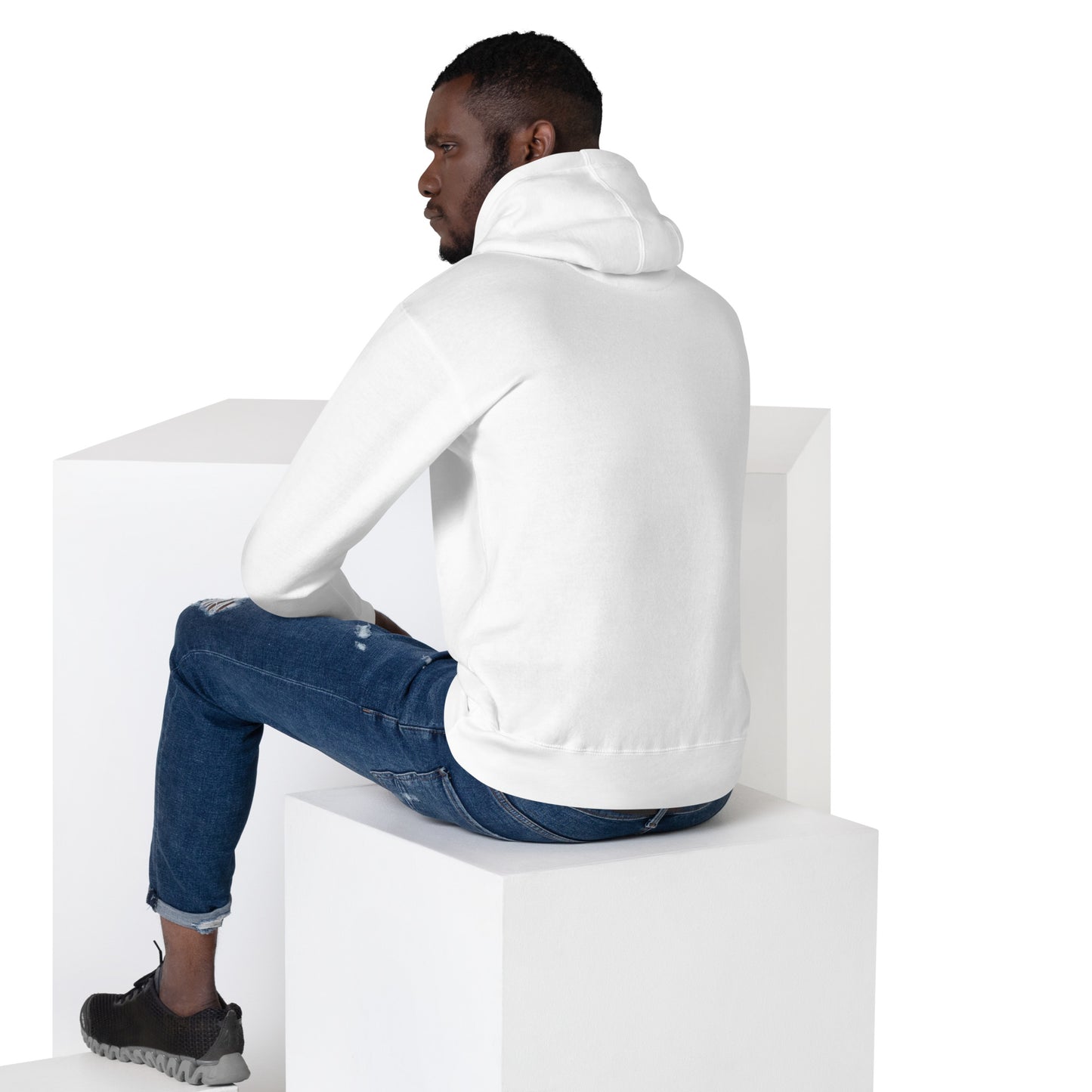 Dynem® Unisex Hoodie in White