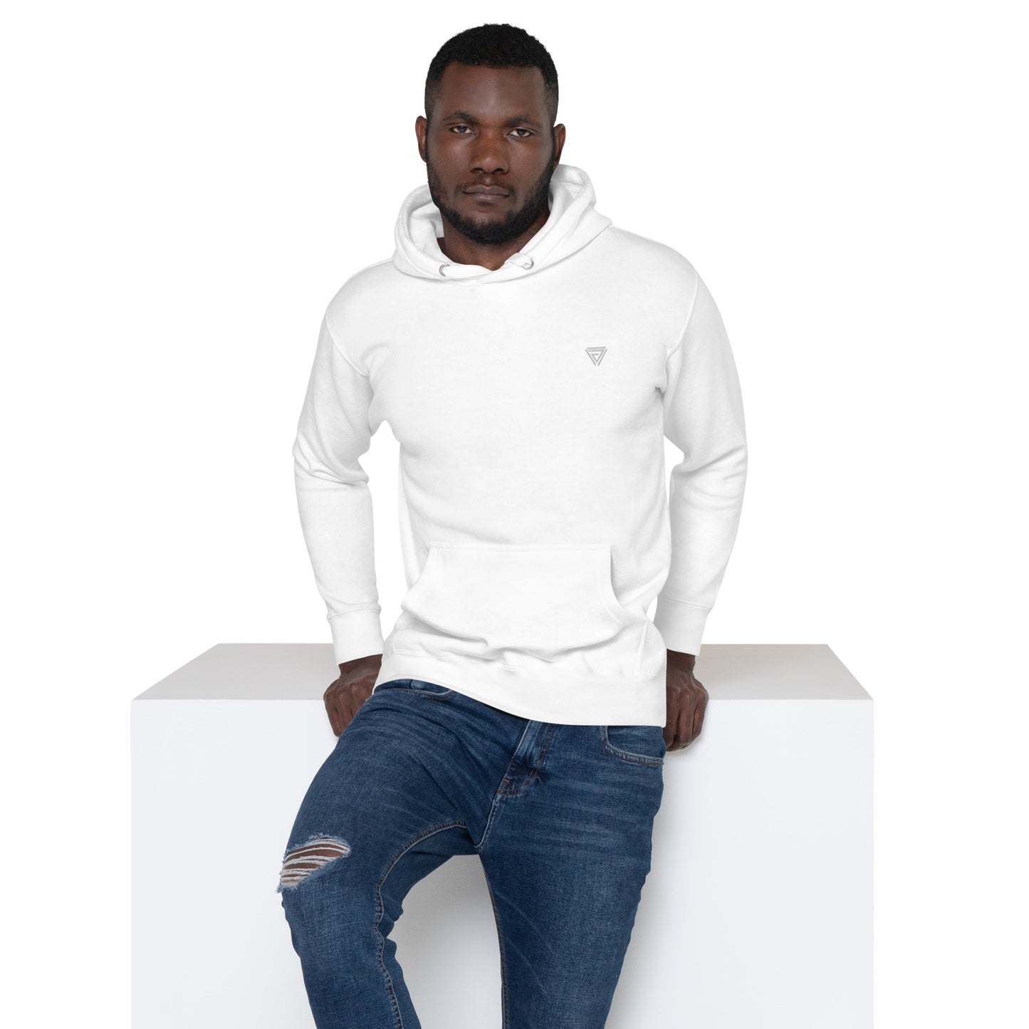 Dynem® Unisex Hoodie in White
