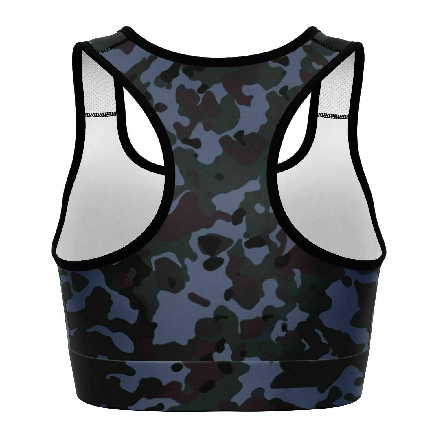 Triumph Camoflauge Sports Bra In Blue – Dynem®