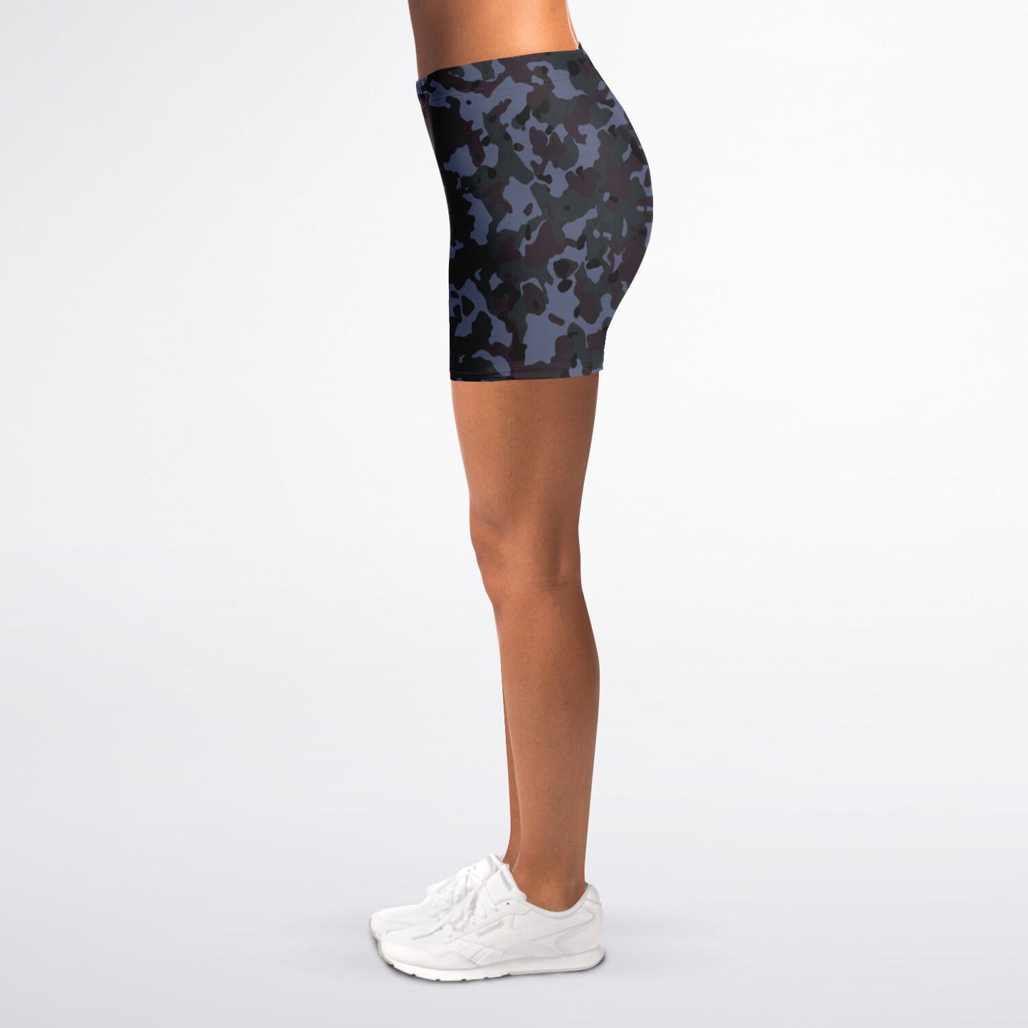 Triumph Yoga Camouflage Shorts In Blue