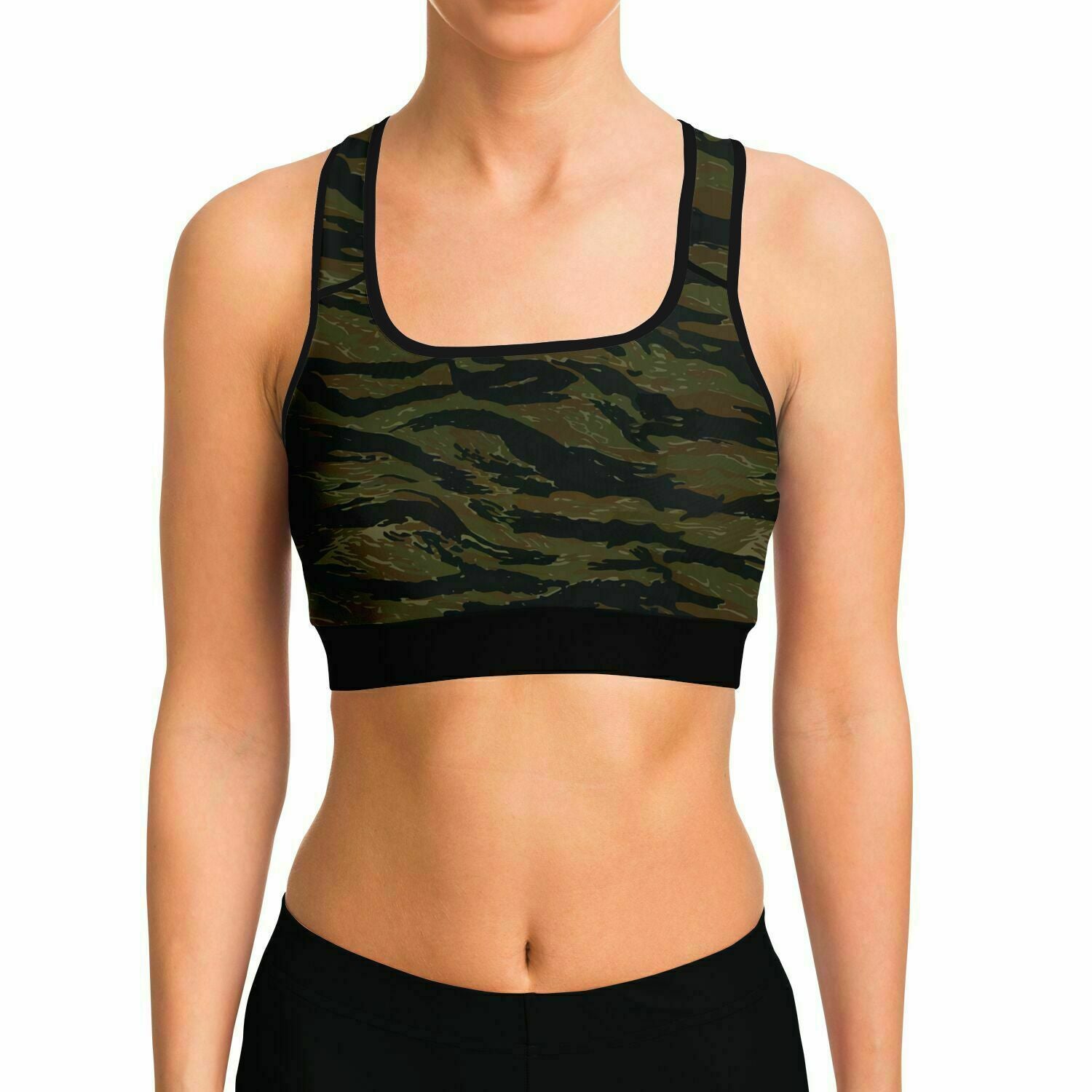 Dynem® Sleek Camouflage Sports Bra