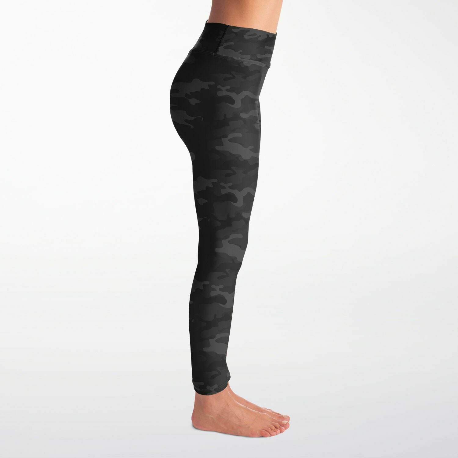 Triumph Dark Gray Camouflage Yoga Leggings – Dynem®
