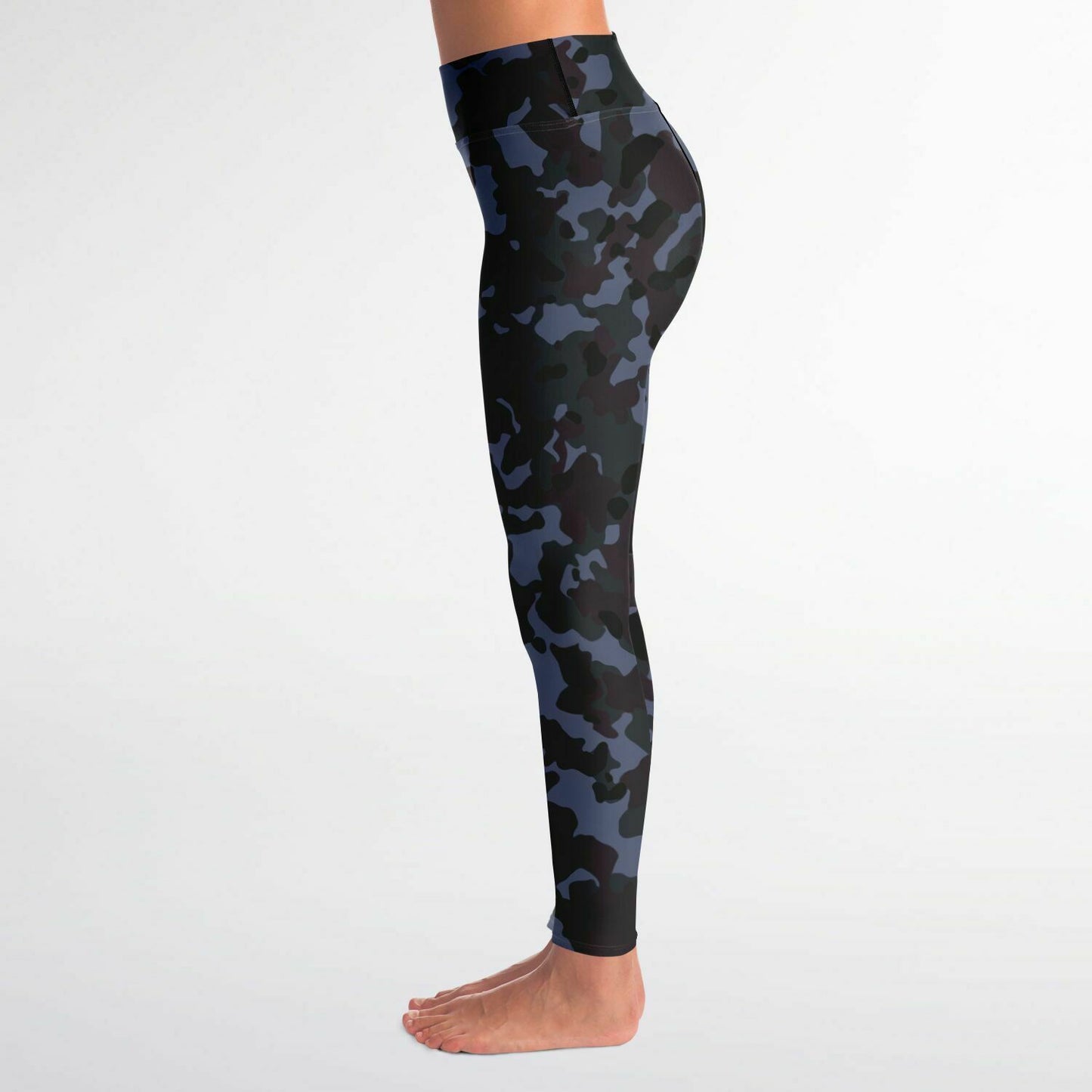 Triumph Yoga Camouflage Leggings In Blue