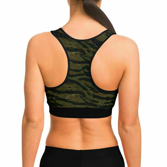 Dynem® Sleek Camouflage Sports Bra