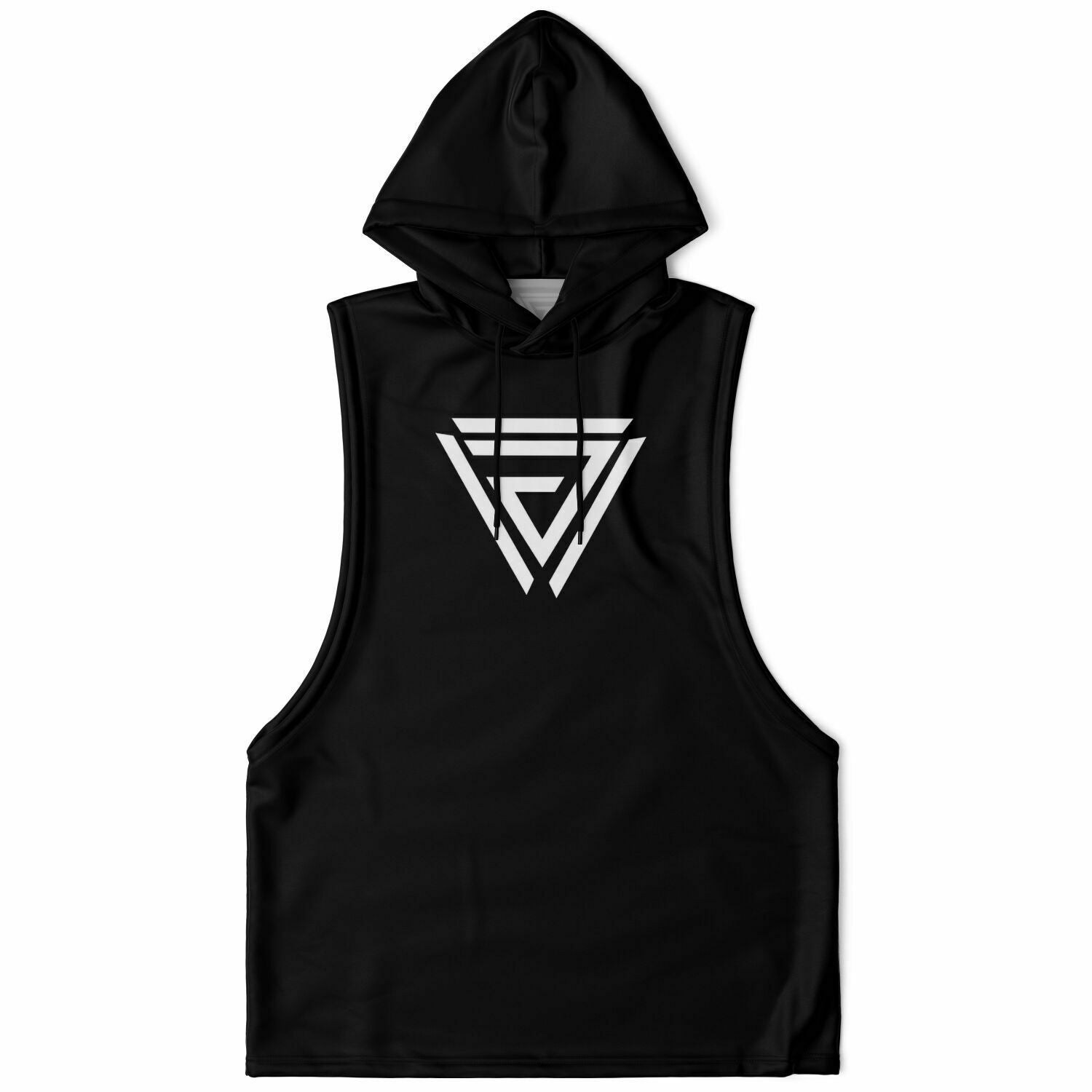 Dynem Athletic Hooded Gymtank In Black