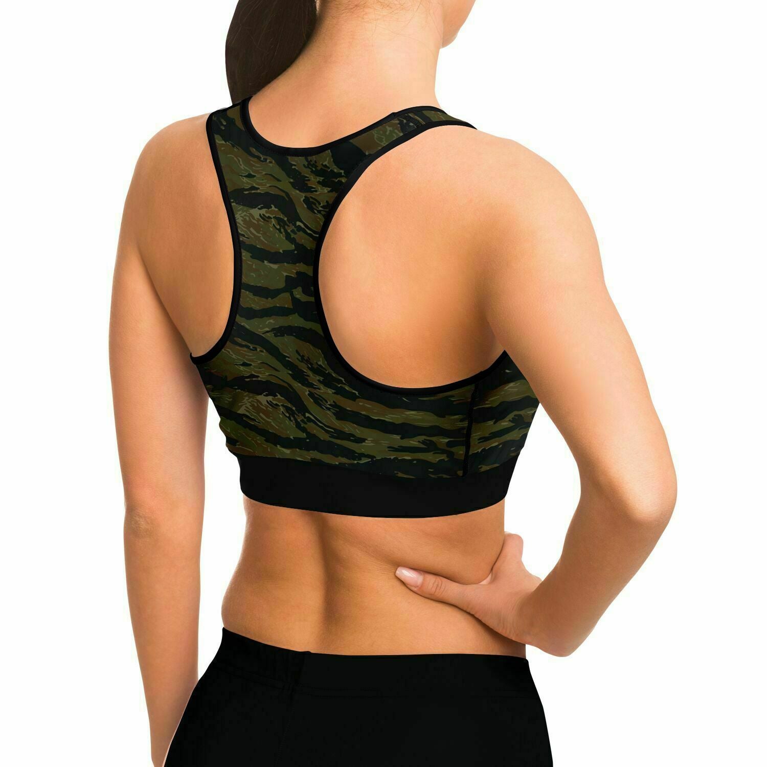 Dynem® Sleek Camouflage Sports Bra