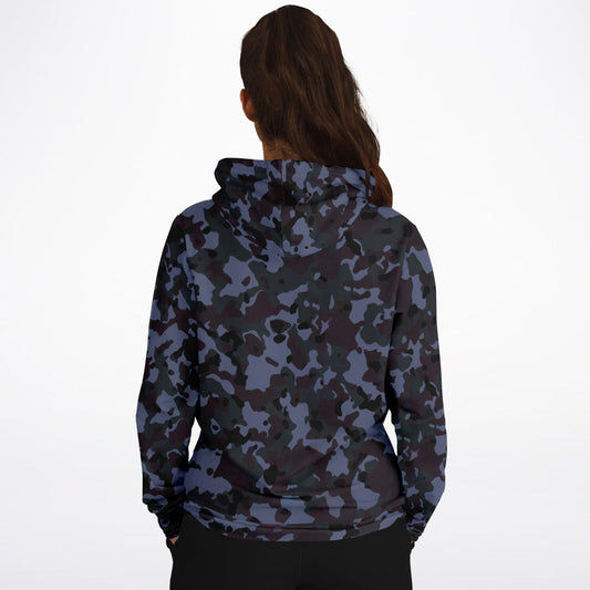 Triumph Athletic Hoodie In Blue Camo