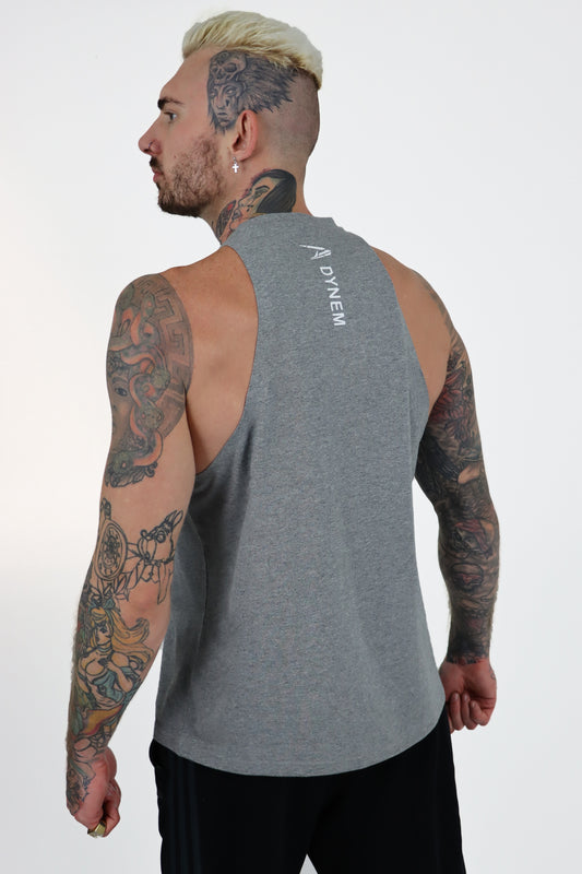 Dynem® Revolution Gym Tank In Heather Gray
