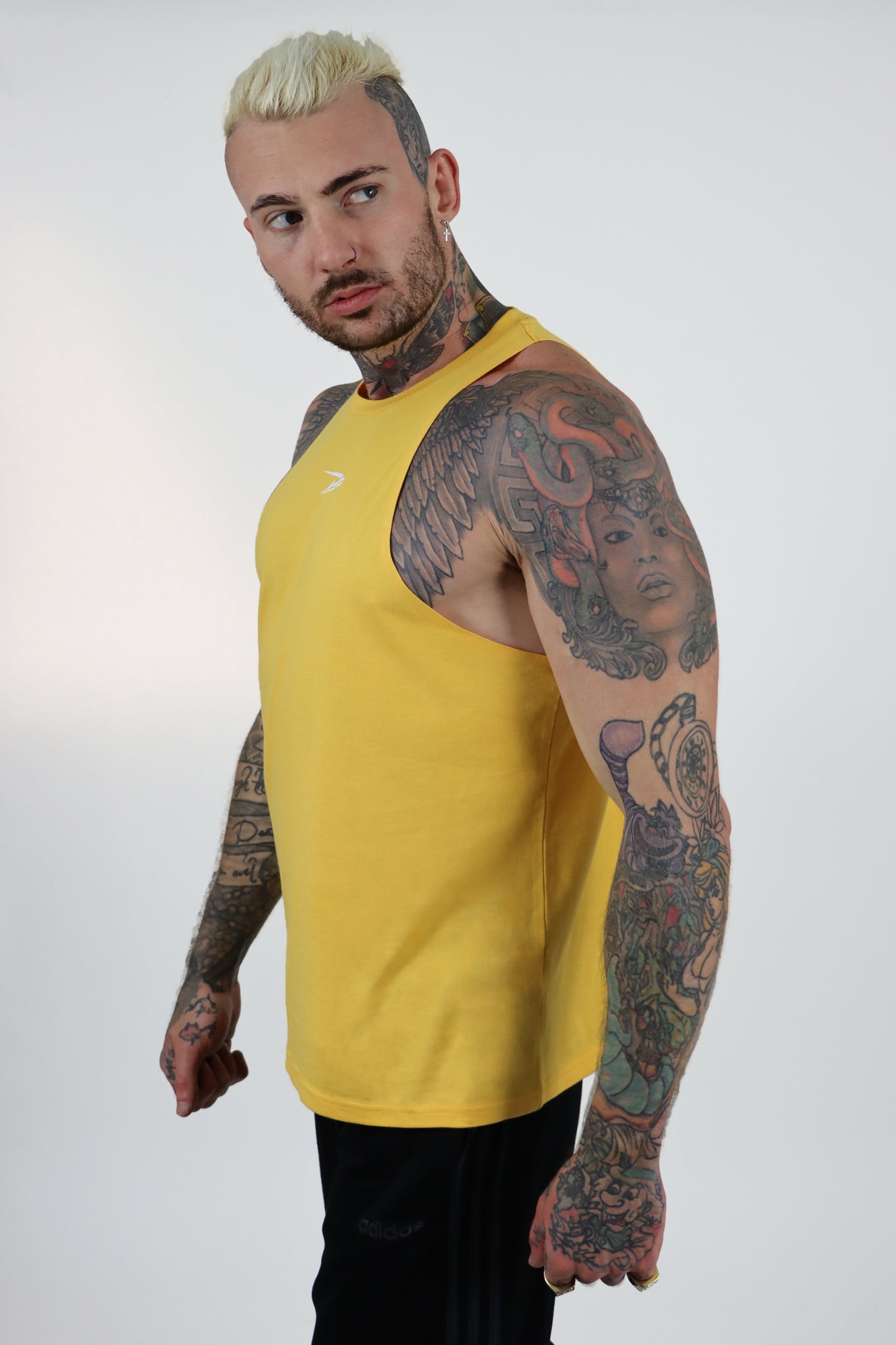 Dynem™ Revolution Collection's Gym Tank In Yellow For Men