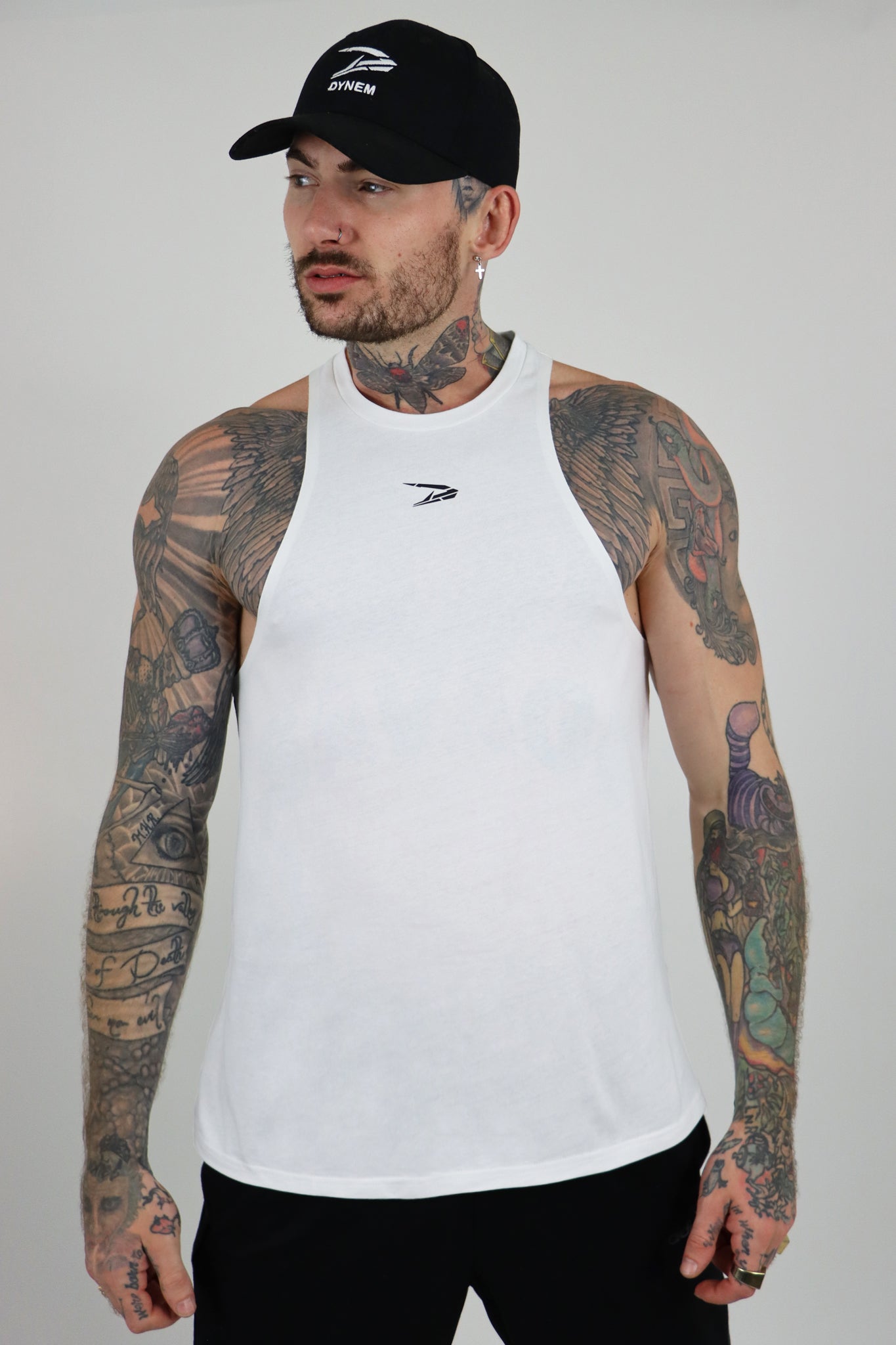 Dynem™ Activewear Revolution Gym Tanks In White